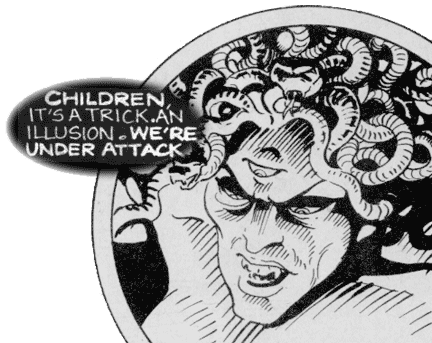 Mater Matare as drawn by George Freeman for pH-5, which was published in 1980