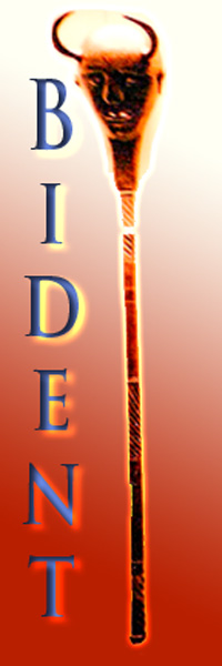 A bident spotted in the British Museum, shot by Jim McPherson, 2005