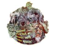 Transparent gif featuring the Apocalyptics; text reads the War of the Apocalyptics